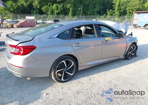 2022 Honda Accord Hybrid Sport from USA, damaged, VIN 1HGCV3F25NA018280